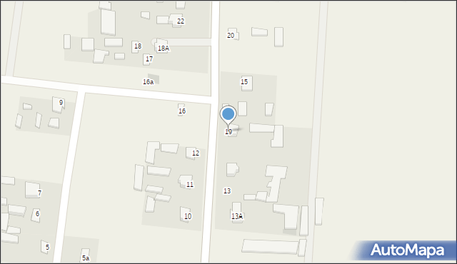 Gorajec-Zagroble, Gorajec-Zagroble, 19, mapa Gorajec-Zagroble