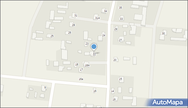 Gorajec-Zagroble, Gorajec-Zagroble, 22, mapa Gorajec-Zagroble