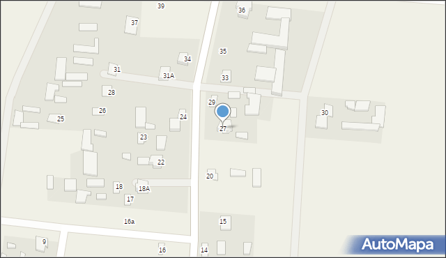 Gorajec-Zagroble, Gorajec-Zagroble, 27, mapa Gorajec-Zagroble