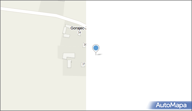 Gorajec-Zagroble-Kolonia, Gorajec-Zagroble-Kolonia, 38, mapa Gorajec-Zagroble-Kolonia