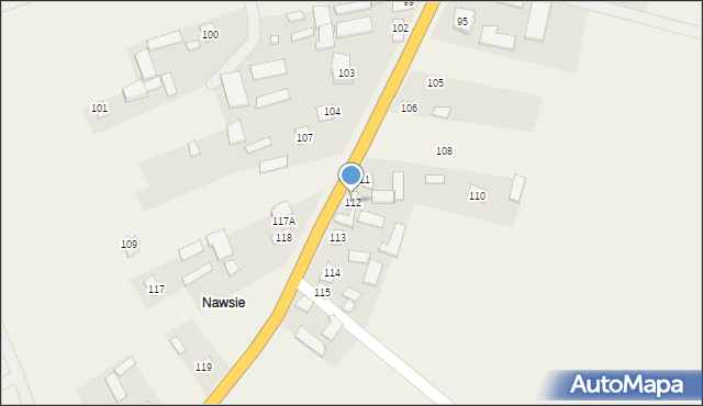 Gorajec-Zastawie, Gorajec-Zastawie, 112, mapa Gorajec-Zastawie