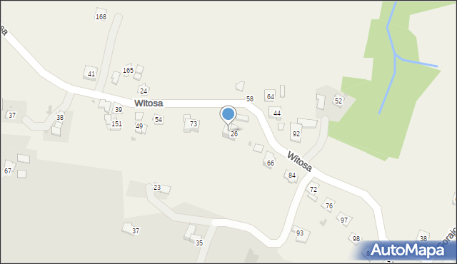 Gorajowice, Gorajowice, 26A, mapa Gorajowice