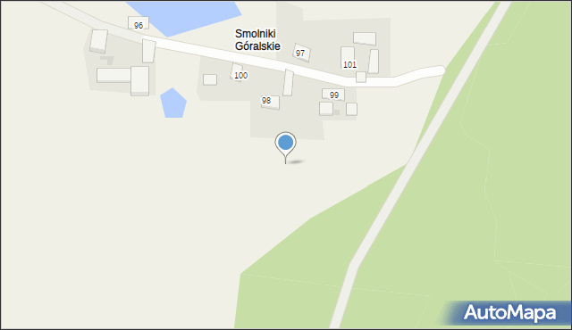 Górale, Górale, 98, mapa Górale