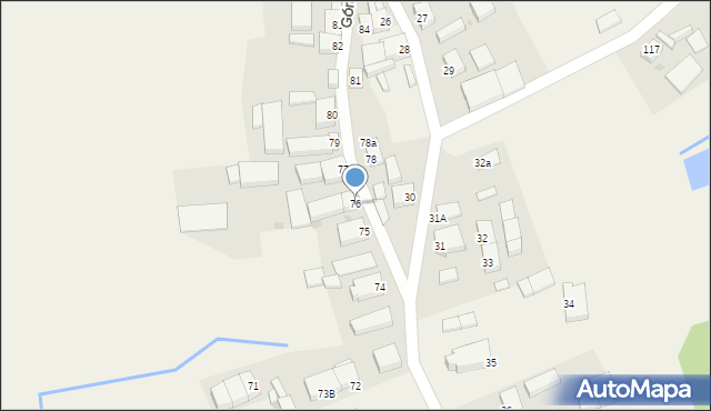 Góralice, Góralice, 76, mapa Góralice