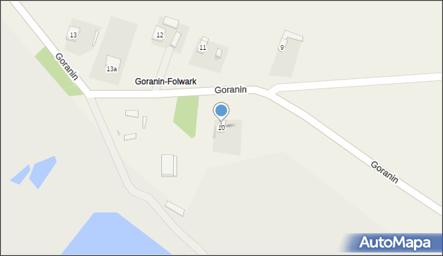 Goranin, Goranin, 10, mapa Goranin