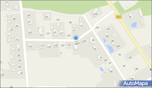 Gorczyn, Gorczyn, 124, mapa Gorczyn