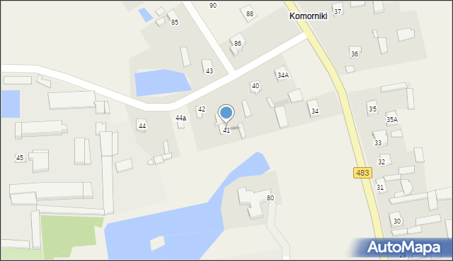 Gorczyn, Gorczyn, 41, mapa Gorczyn