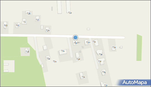 Gorczyn, Gorczyn, 73n, mapa Gorczyn