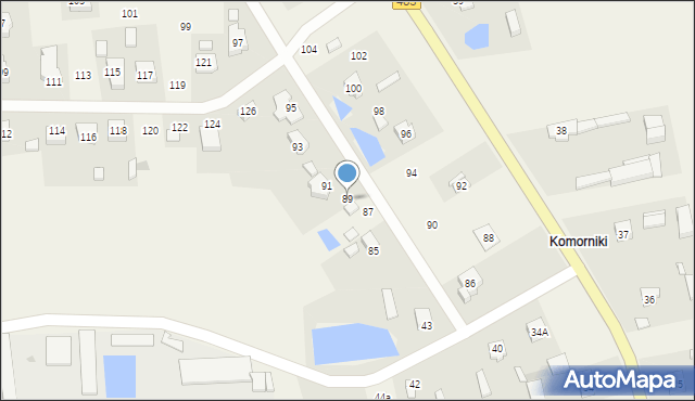 Gorczyn, Gorczyn, 89, mapa Gorczyn