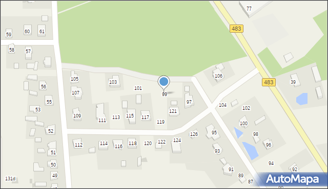 Gorczyn, Gorczyn, 99, mapa Gorczyn