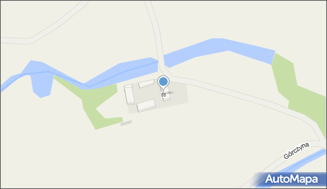 Górecko, Górecko, 88, mapa Górecko