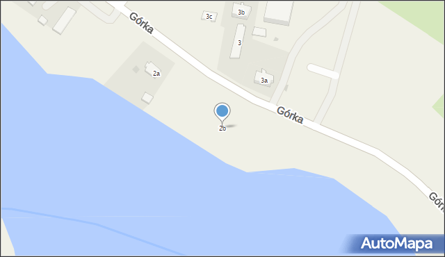 Górka, Górka, 2b, mapa Górka