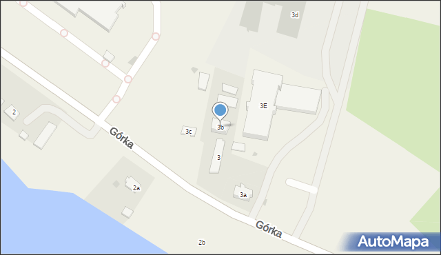 Górka, Górka, 3b, mapa Górka