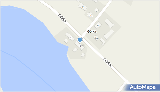 Górka, Górka, 5, mapa Górka