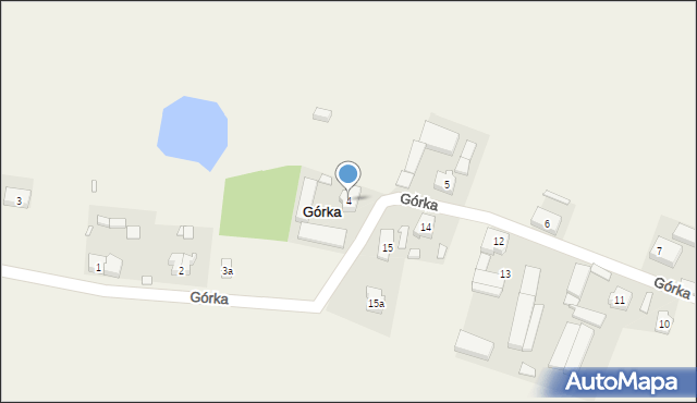 Górka, Górka, 4, mapa Górka