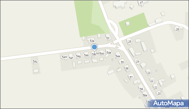 Górka Duchowna, Górka Duchowna, 54c, mapa Górka Duchowna