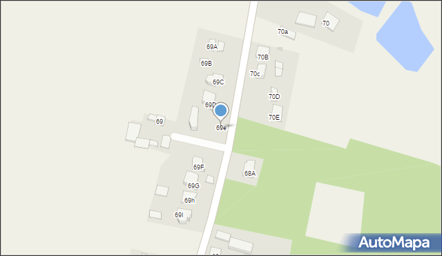 Górka Pabianicka, Górka Pabianicka, 69e, mapa Górka Pabianicka
