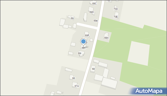 Górka Pabianicka, Górka Pabianicka, 69h, mapa Górka Pabianicka