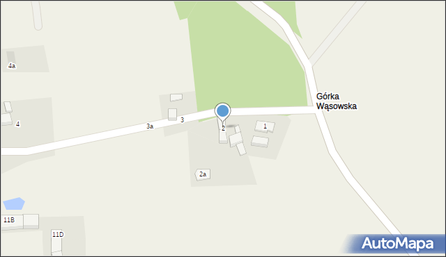 Górka Wąsoska, Górka Wąsoska, 2, mapa Górka Wąsoska