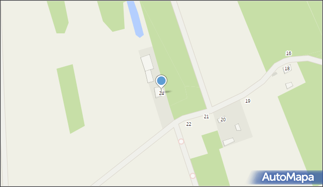 Górki, Górki, 24, mapa Górki