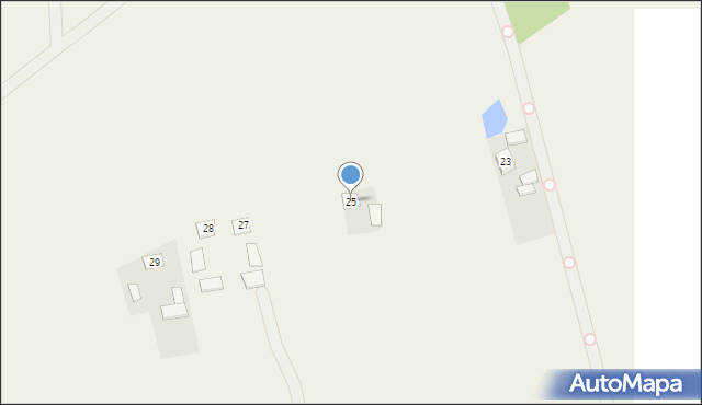 Górki, Górki, 25, mapa Górki