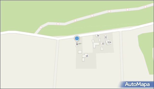 Górki, Górki, 36, mapa Górki