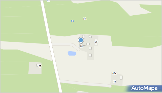 Górki, Górki, 86, mapa Górki
