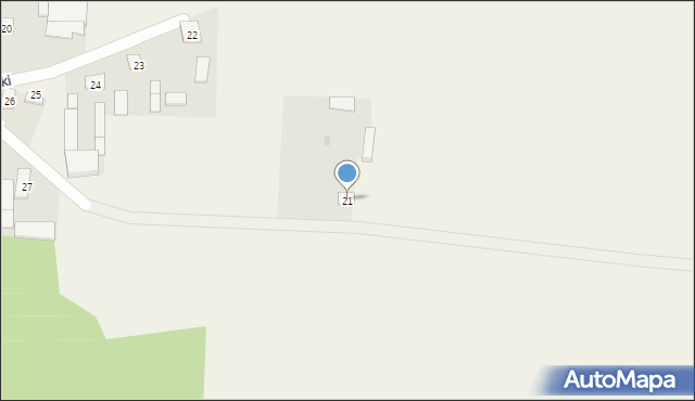 Górki, Górki, 21, mapa Górki