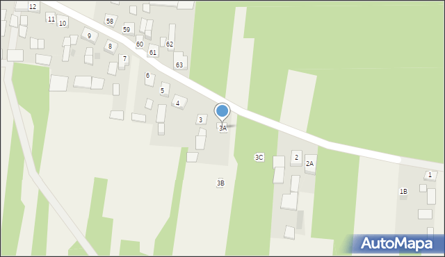 Górki, Górki, 3A, mapa Górki