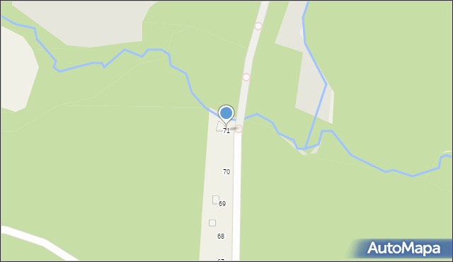 Górki, Górki, 71, mapa Górki