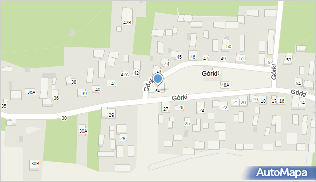 Górki, Górki, 72, mapa Górki