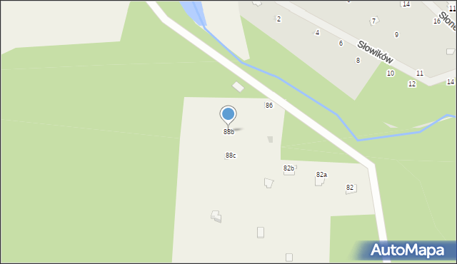 Górki, Górki, 88b, mapa Górki