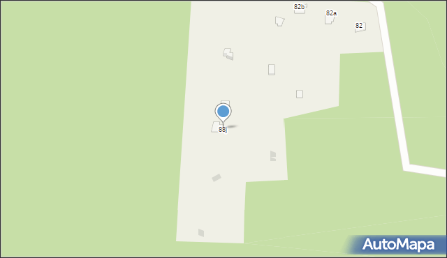 Górki, Górki, 88j, mapa Górki