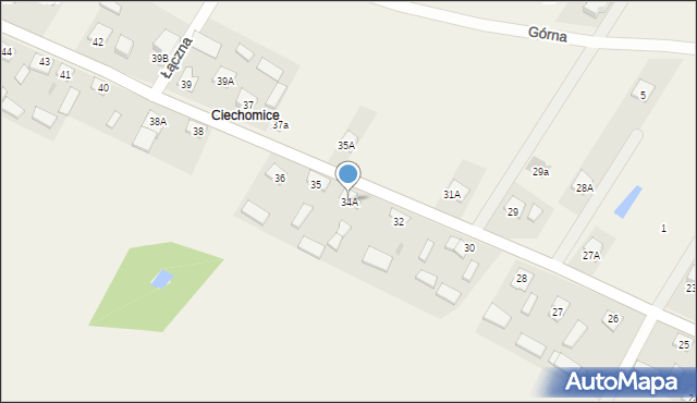 Górki, Górki, 34A, mapa Górki