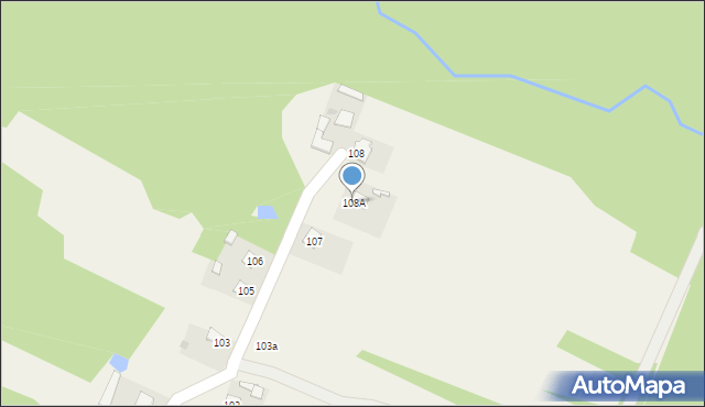 Górki, Górki, 108A, mapa Górki