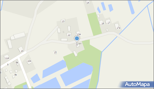 Górki, Górki, 11, mapa Górki