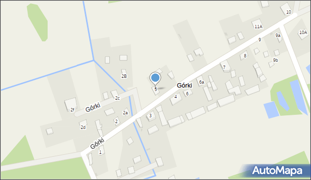 Górki, Górki, 5, mapa Górki