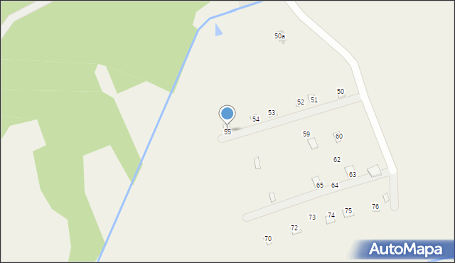 Górki, Górki, 55, mapa Górki