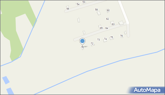 Górki, Górki, 70, mapa Górki