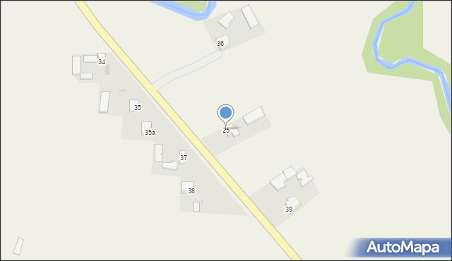Górki, Górki, 25, mapa Górki