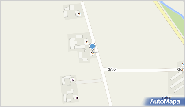 Górki, Górki, 50, mapa Górki