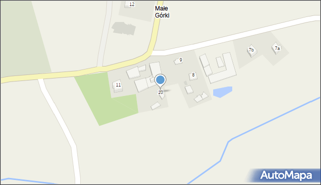 Górki, Górki, 10, mapa Górki