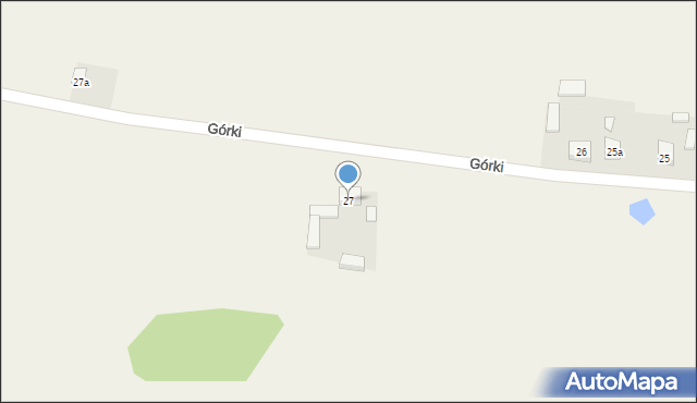 Górki, Górki, 27, mapa Górki