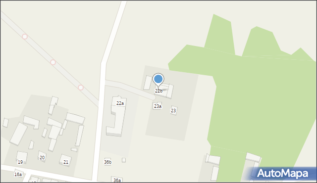Górki-Grubaki, Górki-Grubaki, 22b, mapa Górki-Grubaki