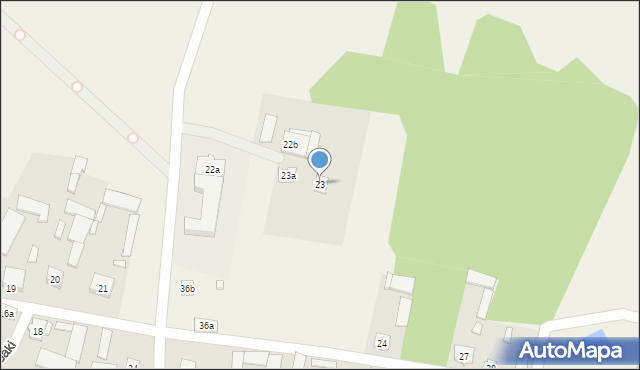 Górki-Grubaki, Górki-Grubaki, 23, mapa Górki-Grubaki