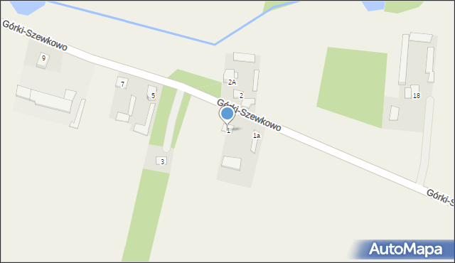 Górki-Sypniewo, Górki-Sypniewo, 1, mapa Górki-Sypniewo