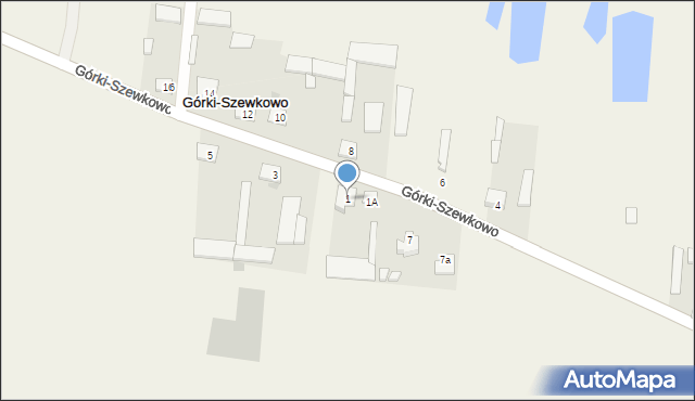 Górki-Szewkowo, Górki-Szewkowo, 1, mapa Górki-Szewkowo