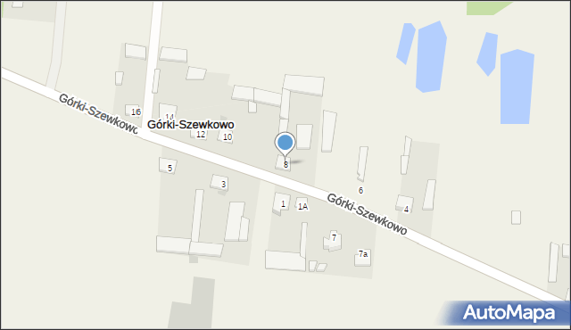 Górki-Szewkowo, Górki-Szewkowo, 8, mapa Górki-Szewkowo