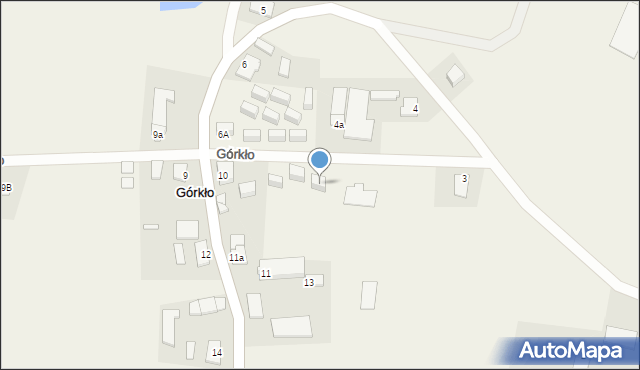 Górkło, Górkło, 3b, mapa Górkło