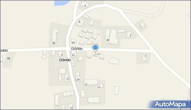 Górkło, Górkło, 3c, mapa Górkło